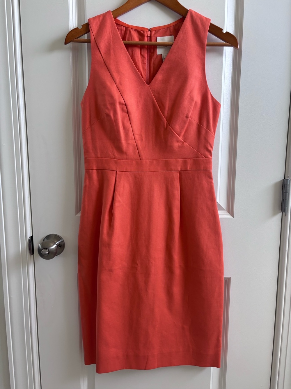 J. Crew Orange Sheath Dress